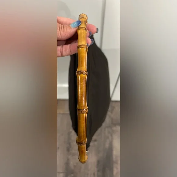 ♥️HostPick! Gucci Bamboo Classic Iconic Large Nylon Purse - Picture 3 of 6